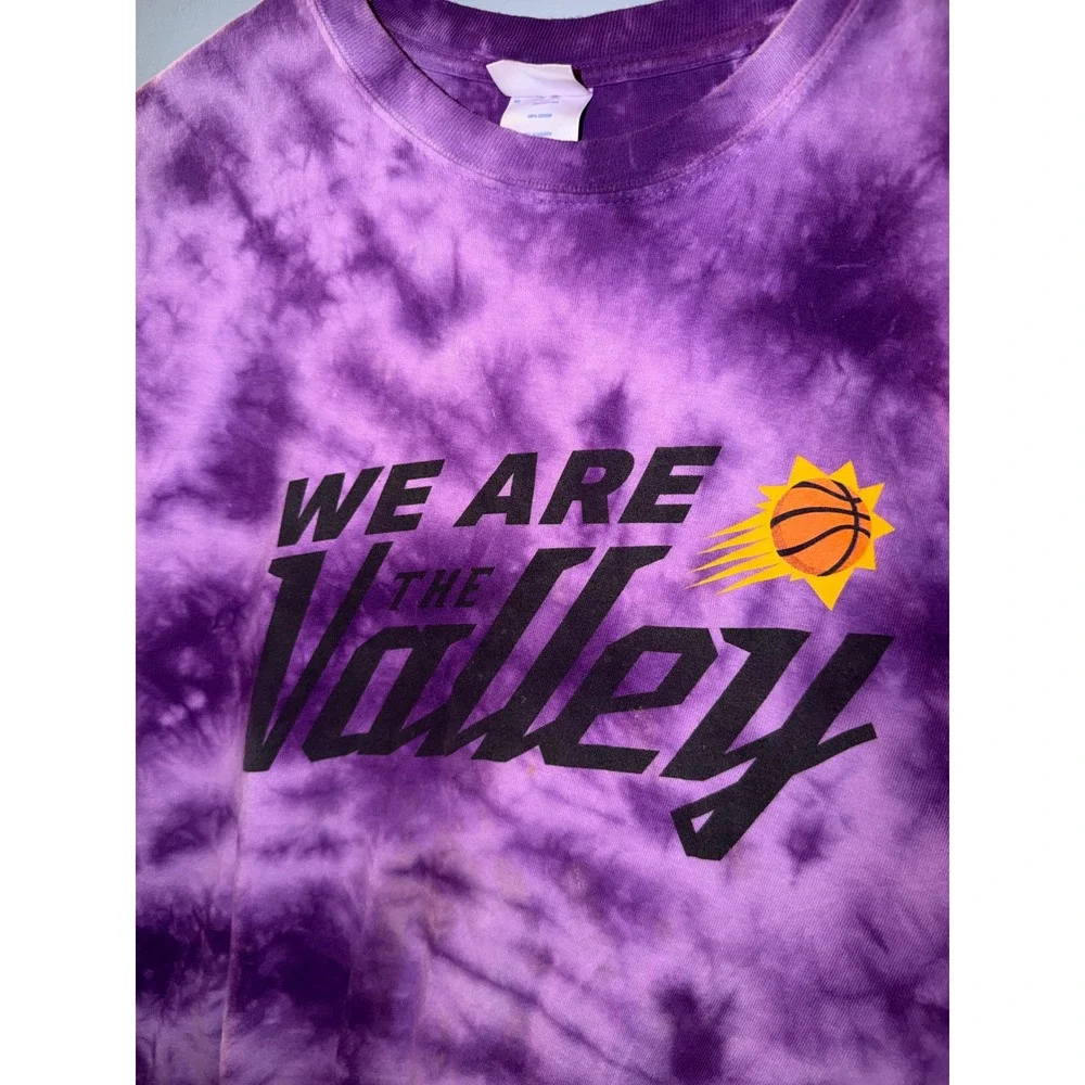 Phoenix Suns We Are The Valley Tie Dye Shirt Mens Large Port & Company‎ NBA